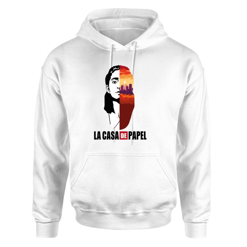 Nairobi City & Face Unisex pulóver