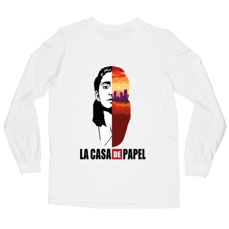 Nairobi City & Face Hosszú ujjú póló