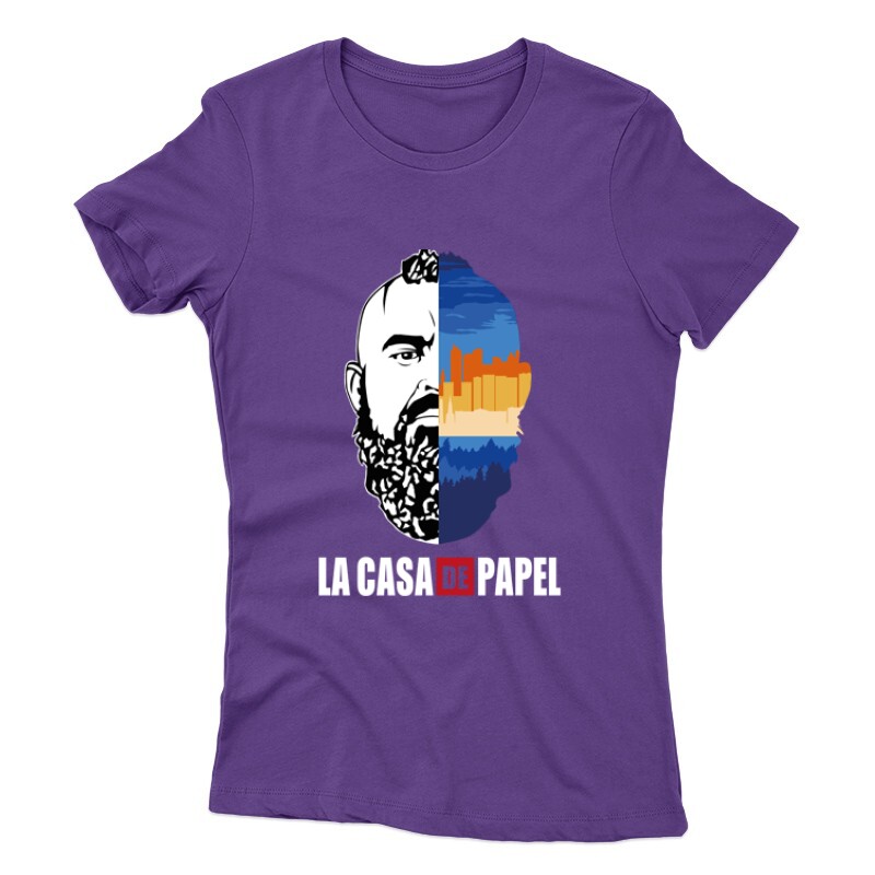 Oslo City & Face Női póló