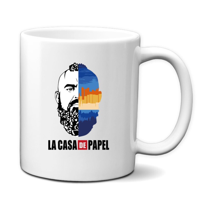 Oslo City & Face Bögre