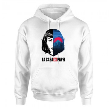 Tokyo City & Face Unisex pulóver