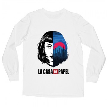 Tokyo City & Face Hosszú ujjú póló