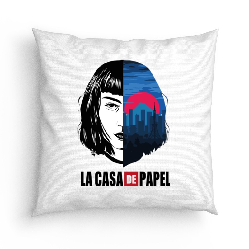 Tokyo City & Face Párna