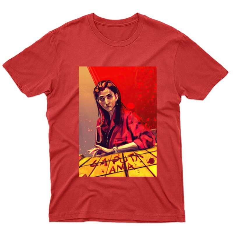 La Puta Ama Férfi póló