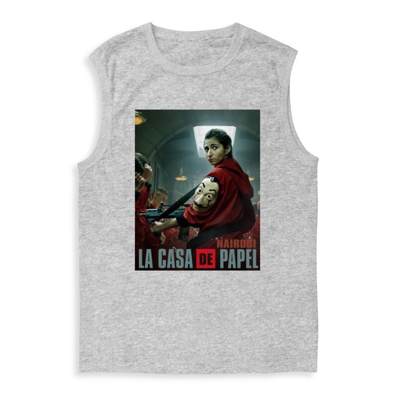 Nairobi with gun Férfi Trikó