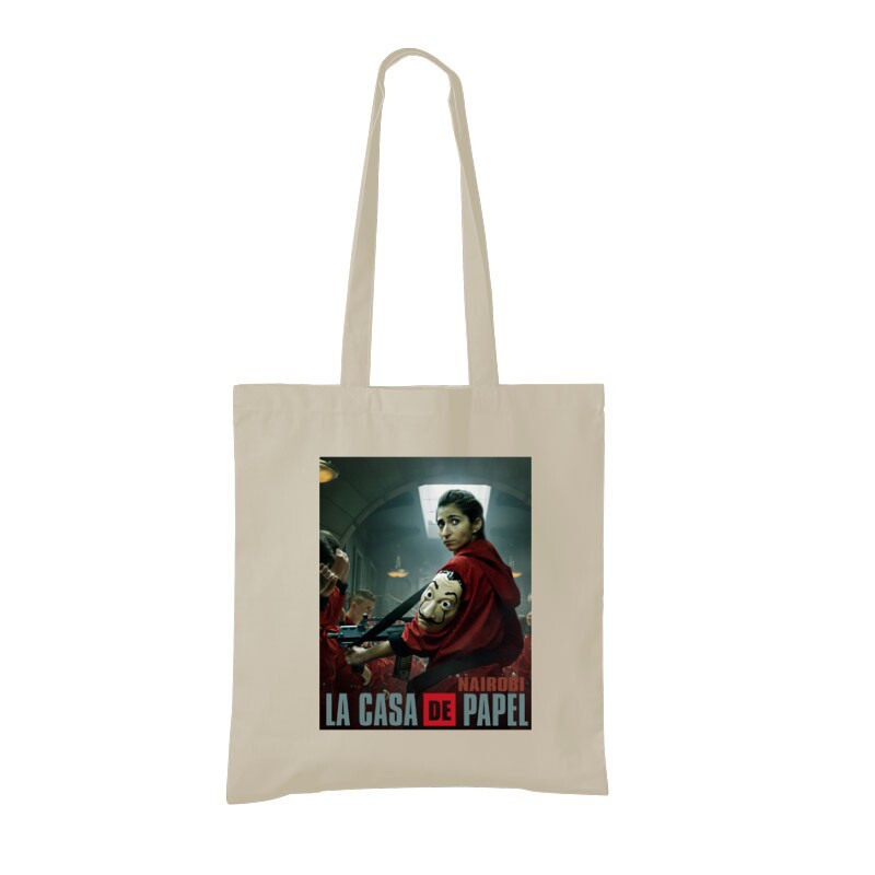 Nairobi with gun Bevásárló táska