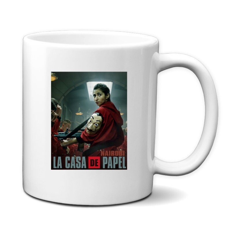 Nairobi with gun Bögre