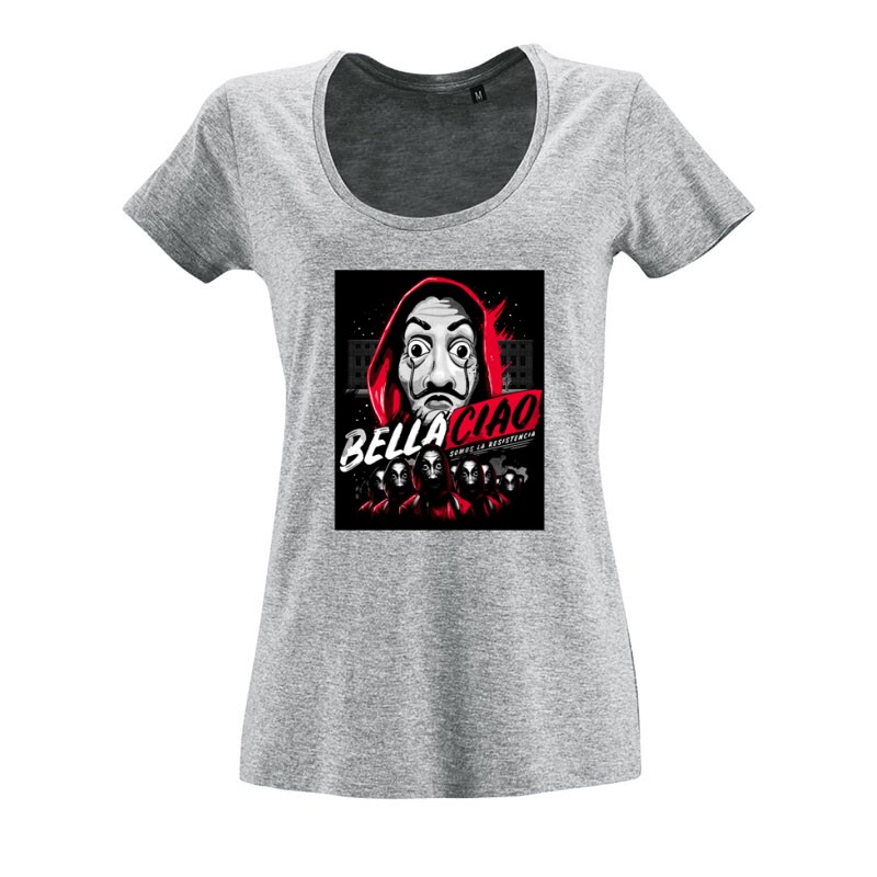 Somos LA Resistencia O nyakú női póló