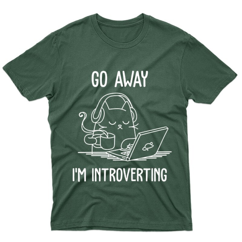 I'm Introverting Férfi póló