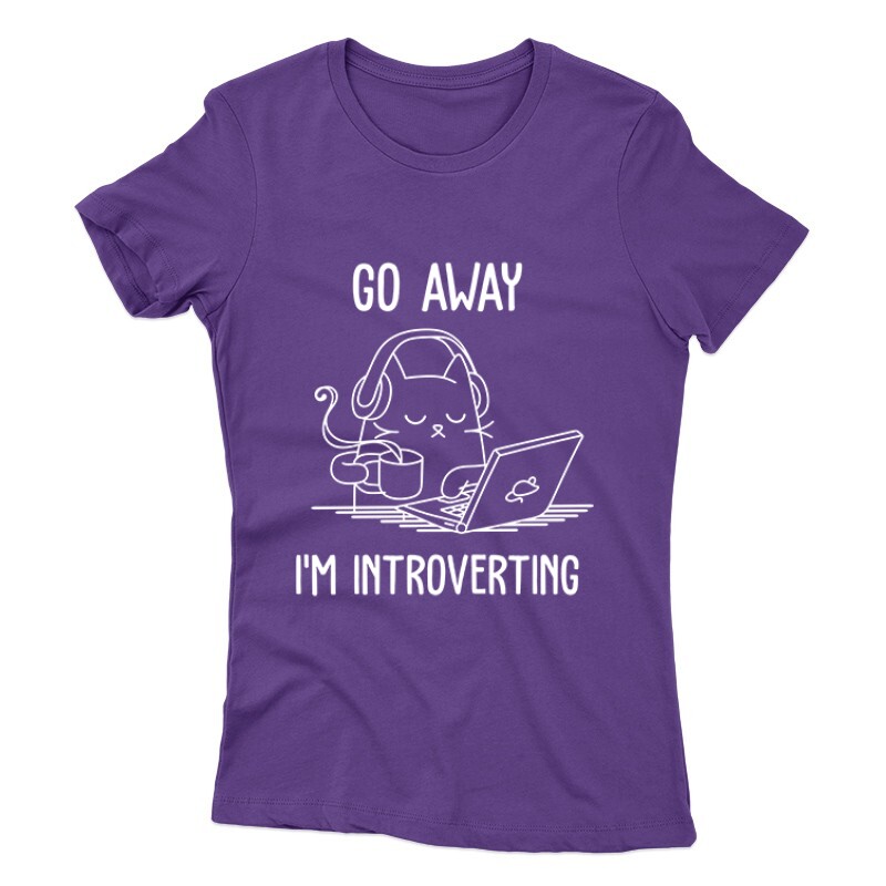 I'm Introverting Női póló