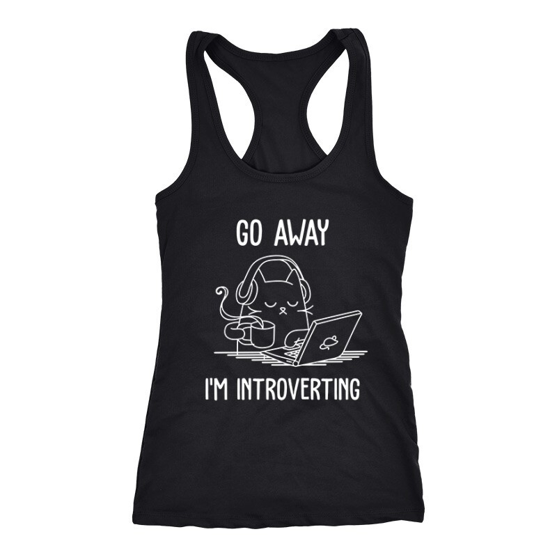 I'm Introverting Női Trikó