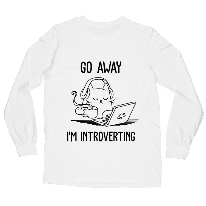 I'm Introverting Hosszú ujjú póló