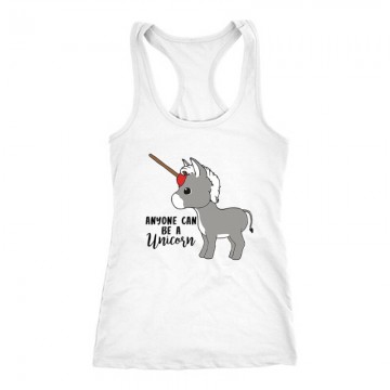 Bárki lehet Unikornis Női Trikó