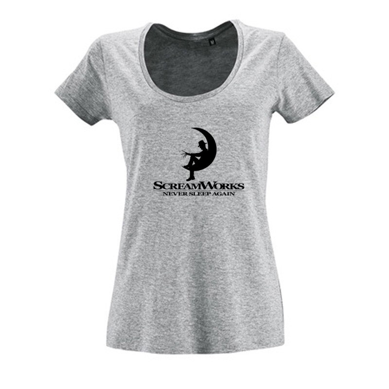 Scream Works Női O Nyakú Póló