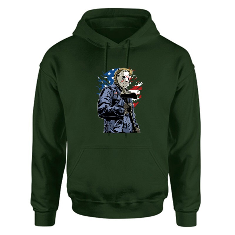 American Killer Unisex Kapucnis Pulcsi