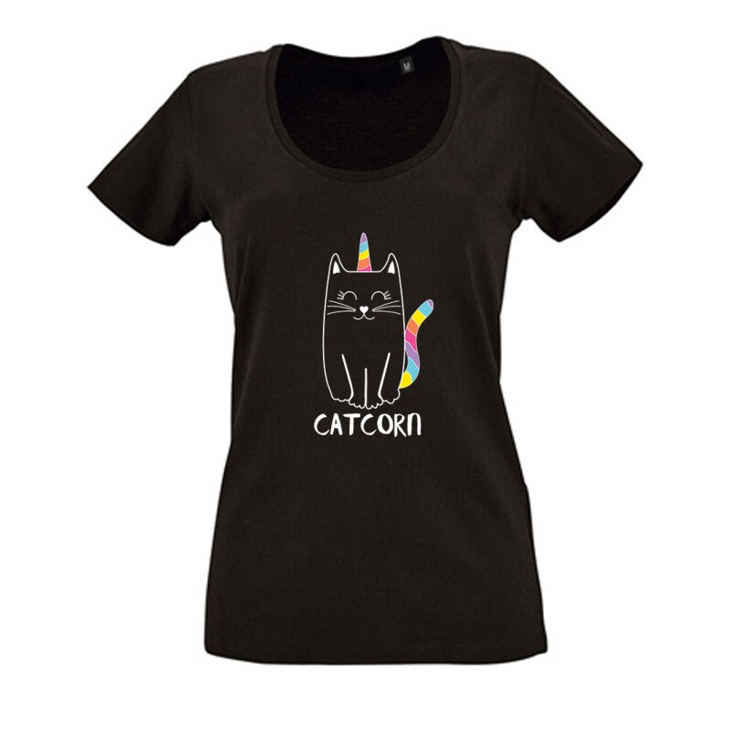 Catcorn Női O Nyakú Póló