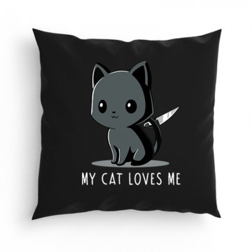 My Cat Loves Me Párna