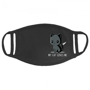 My Cat Loves Me Arcmaszk