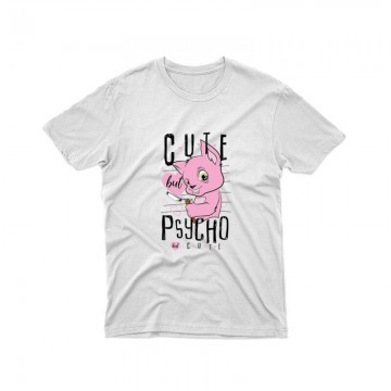 Cute But Psicho But Cute Unisex Póló