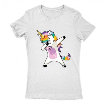 Dabbing Unicorn Női Póló