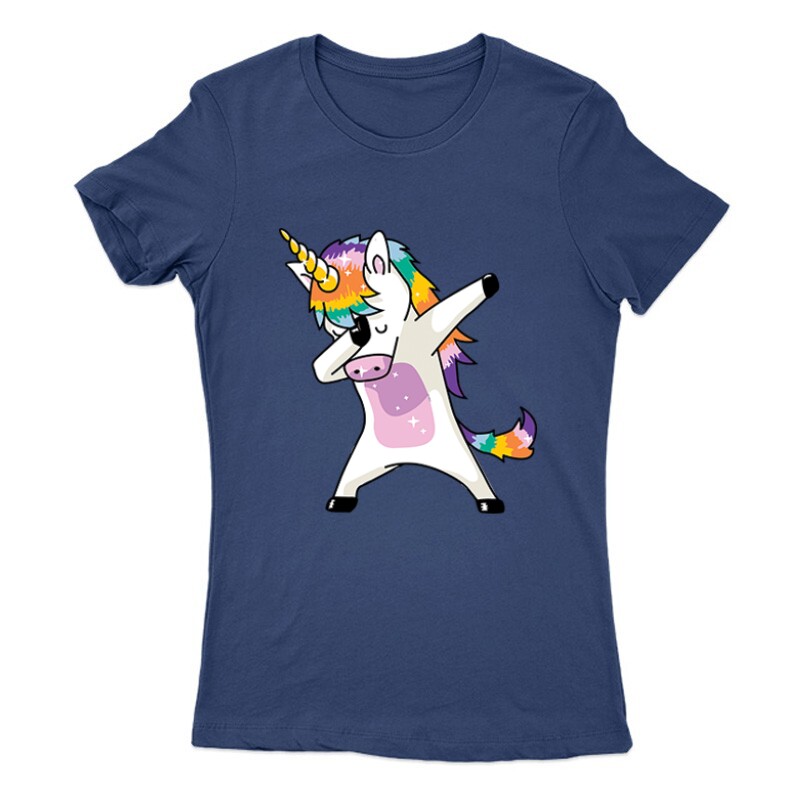 Dabbing Unicorn Női Póló