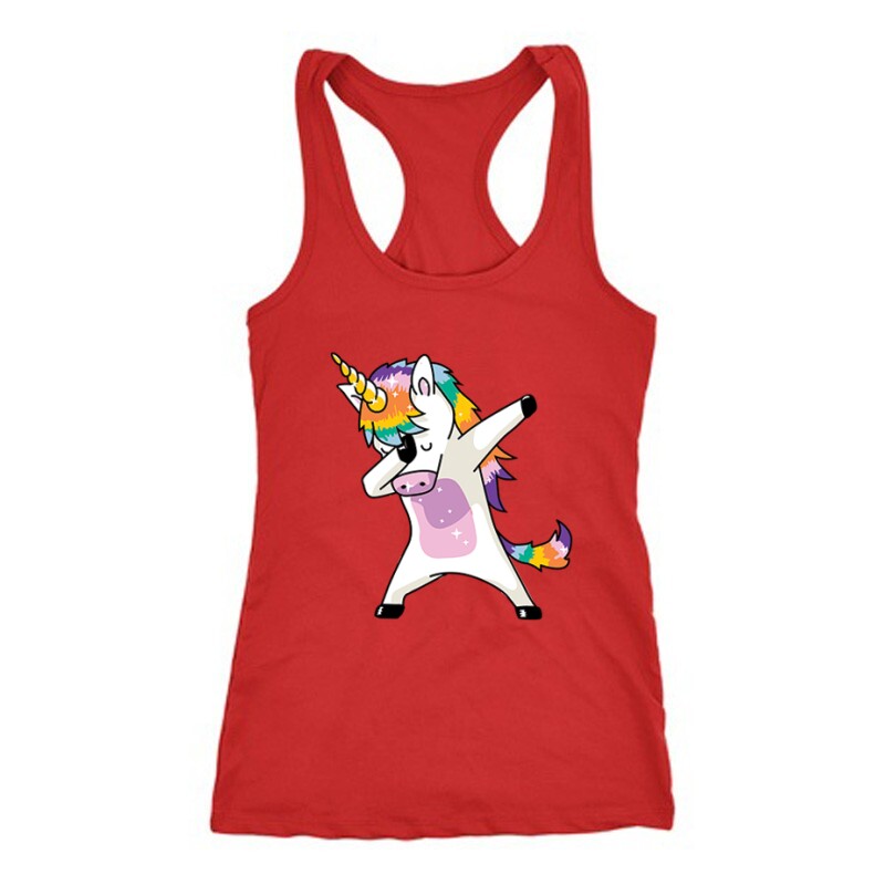 Dabbing Unicorn Női Trikó