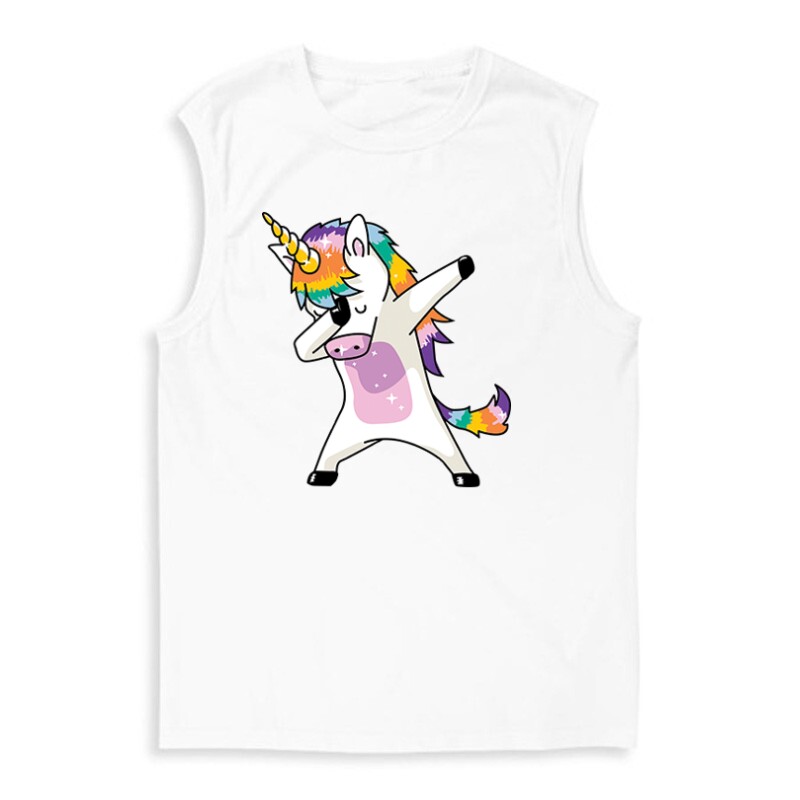 Dabbing Unicorn Férfi Trikó