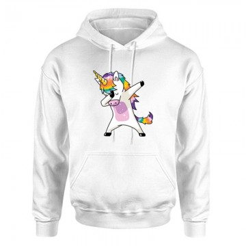 Dabbing Unicorn Unisex Kapucnis Pulcsi
