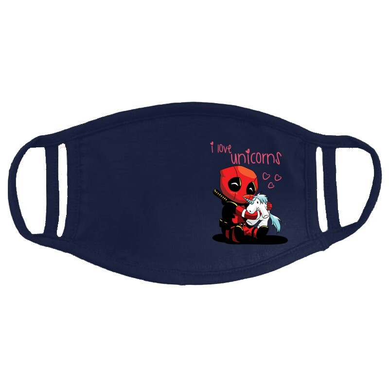 I Love Unicorns (Deadpool) Arcmaszk