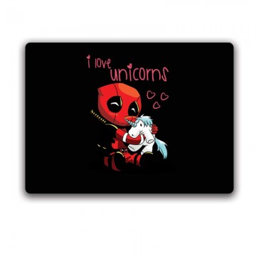 I Love Unicorns (Deadpool) Egérpad