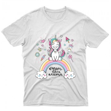 Dream Like a unicorn Unisex Póló