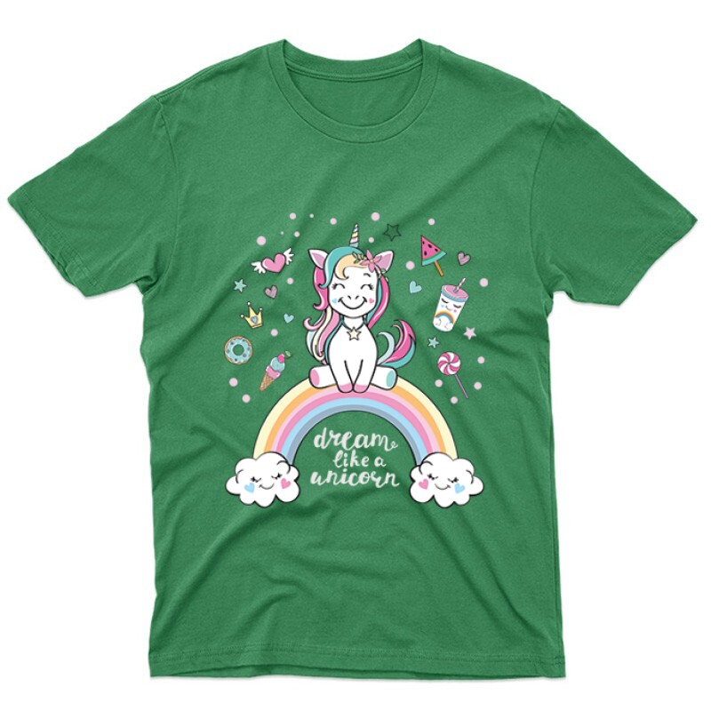 Dream Like a unicorn Unisex Póló