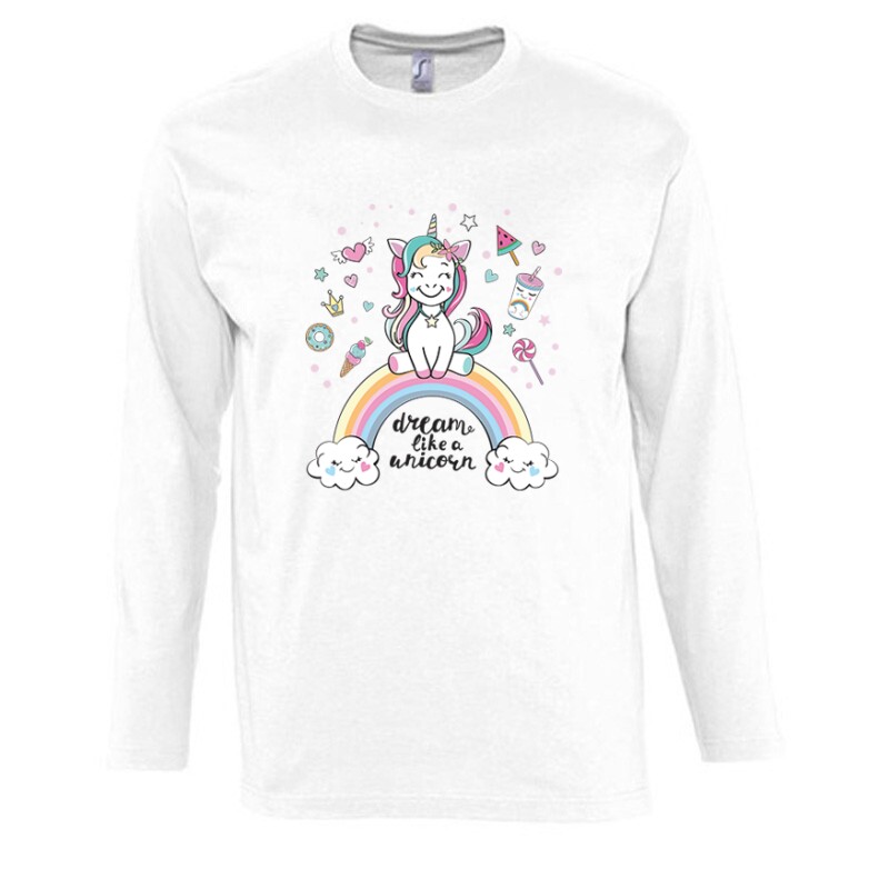 Dream Like a unicorn Hosszú Ujjú Póló