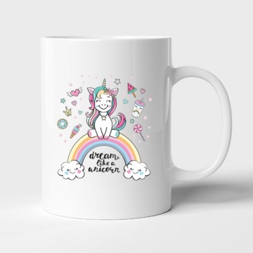 Dream Like a unicorn Bögre