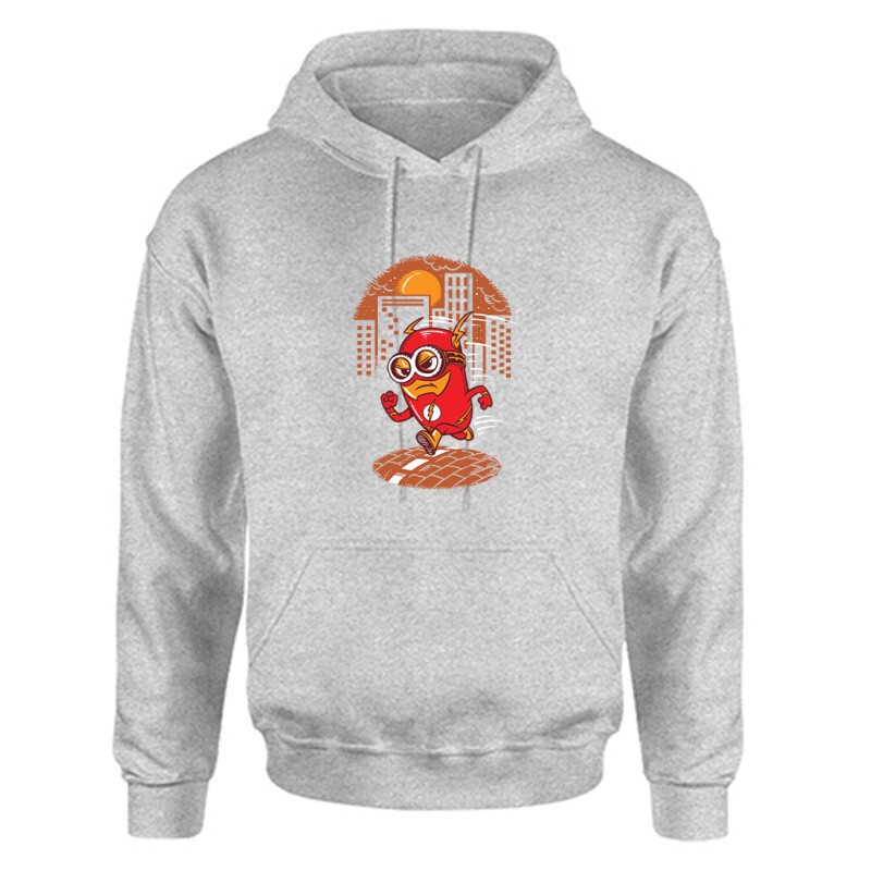 Flashminion Unisex Kapucnis Pulcsi