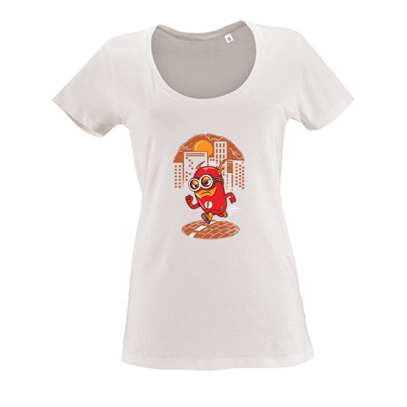 Flashminion Női O Nyakú Póló