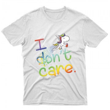 I Don't Care Unisex Póló
