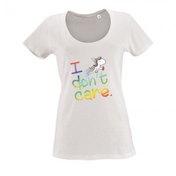 I Don't Care Női O Nyakú Póló