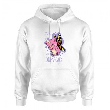 Csak légy önmagad Unisex Kapucnis Pulcsi