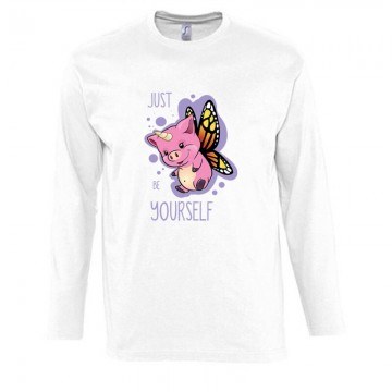 Just Be Yourself Hosszú Ujjú Póló
