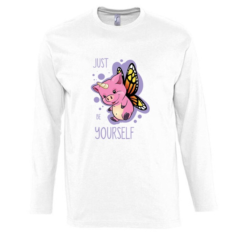 Just Be Yourself Hosszú Ujjú Póló
