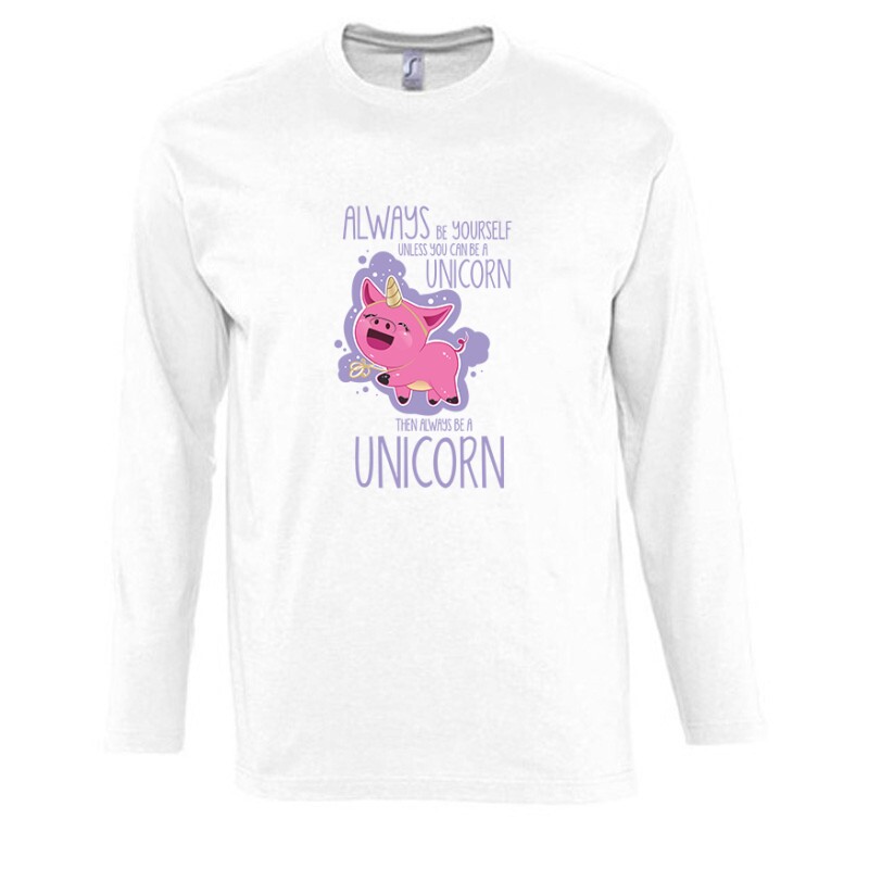 Always be a unicorn Hosszú Ujjú Póló