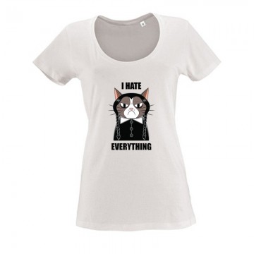 I Hate Everything Női O Nyakú Póló