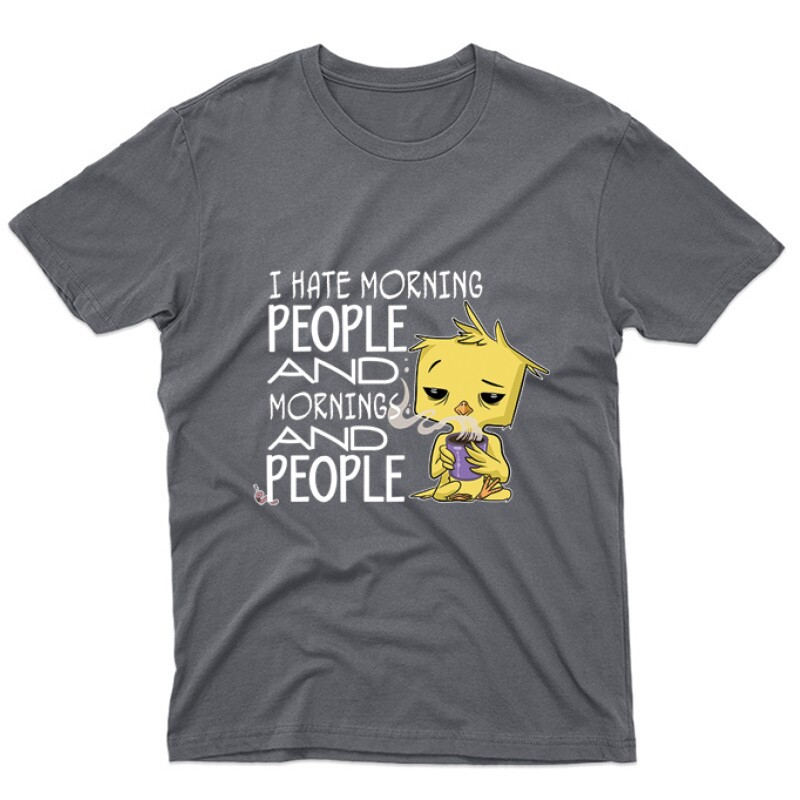 I Hate Morning (csibe) Unisex Póló