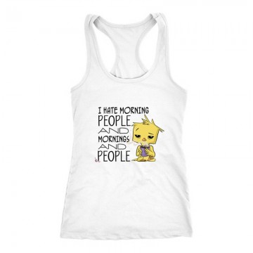 I Hate Morning (csibe) Női Trikó