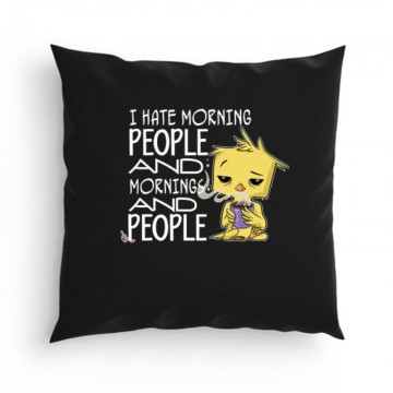 I Hate Morning (csibe) Párna