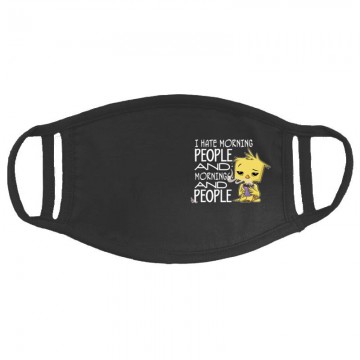 I Hate Morning (csibe) Arcmaszk