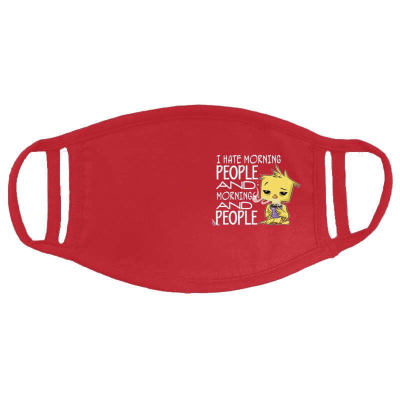 I Hate Morning (csibe) Arcmaszk