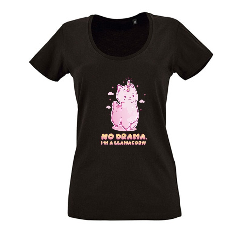 I'm A Llamacorn Női O Nyakú Póló