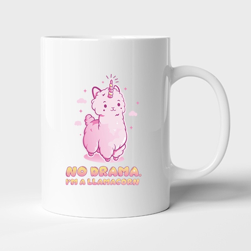 I'm A Llamacorn Bögre